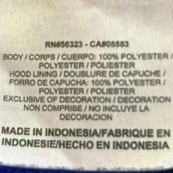 Nike Therma-Fit Boy’s Pullover Hoodie Sweatshirt Sz Large Blue/Orange Polyester - Picture 8 of 11